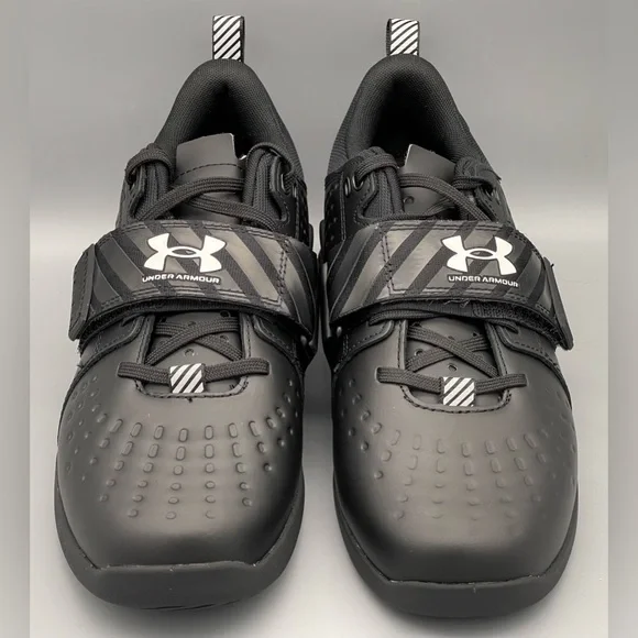 Under Armour Reign Lifter Training Shoes 3023735-001 Black Mens Size 7 & 7.5 NEW - Picture 3 of 10